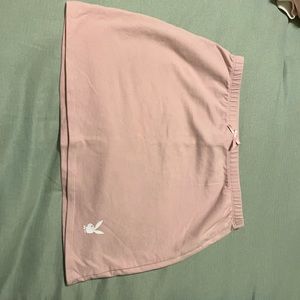 Y2k Playboy by pacsun mini skirt baby pink